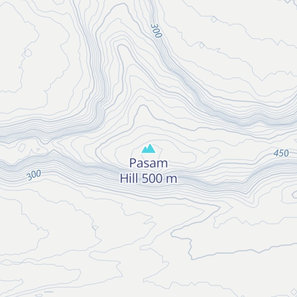 Map of Pasam Hill