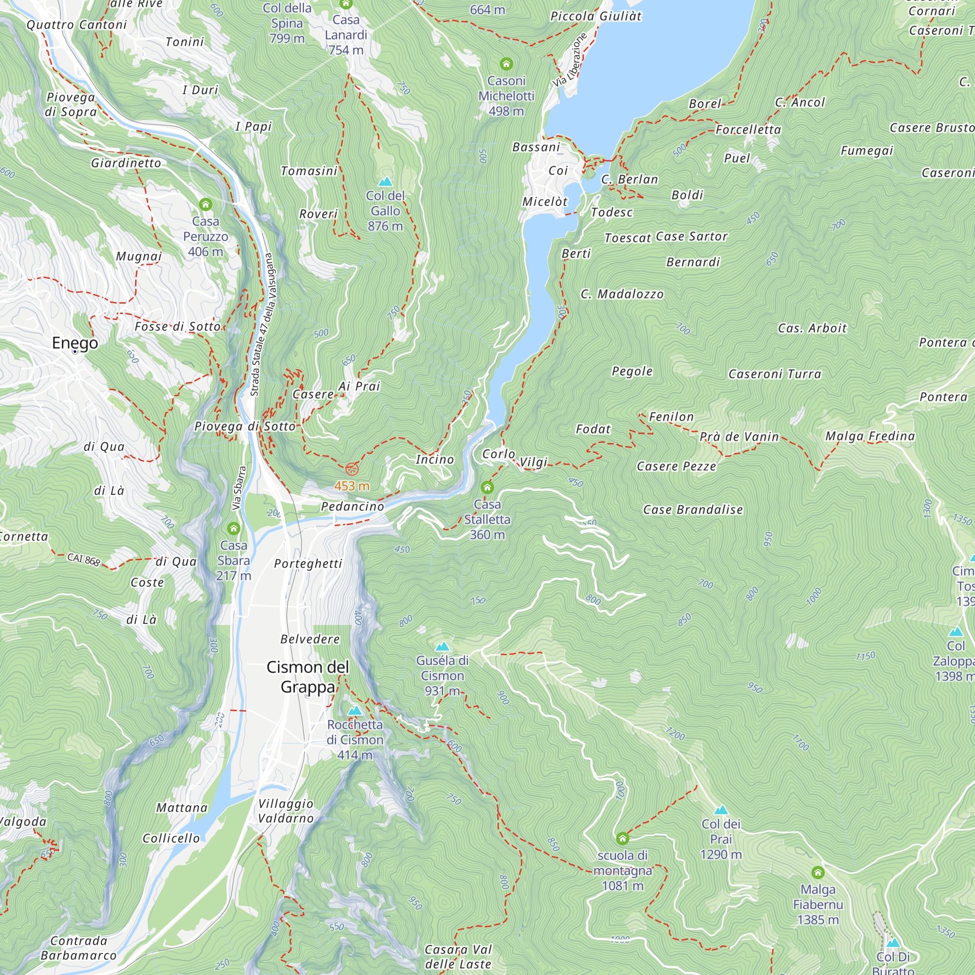 Casa Stalletta map