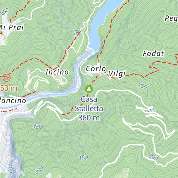 Map of Casa Stalletta