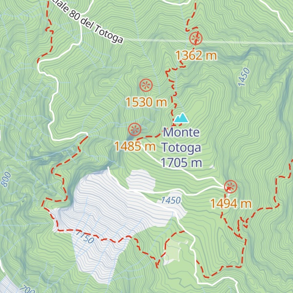 Map of Rifugio Forestale San Giovanni Guadalberto