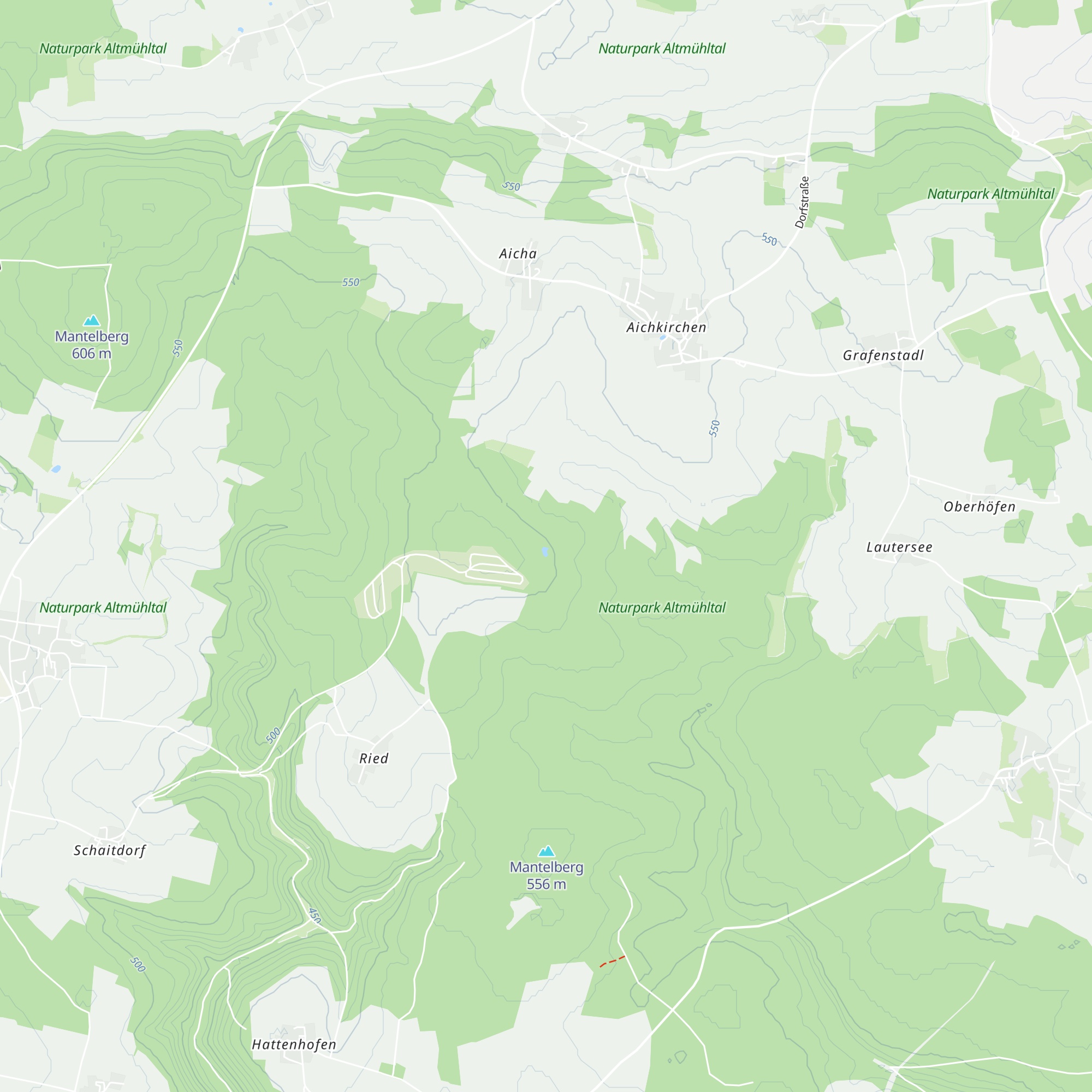 Birkensee Schutzhütte map
