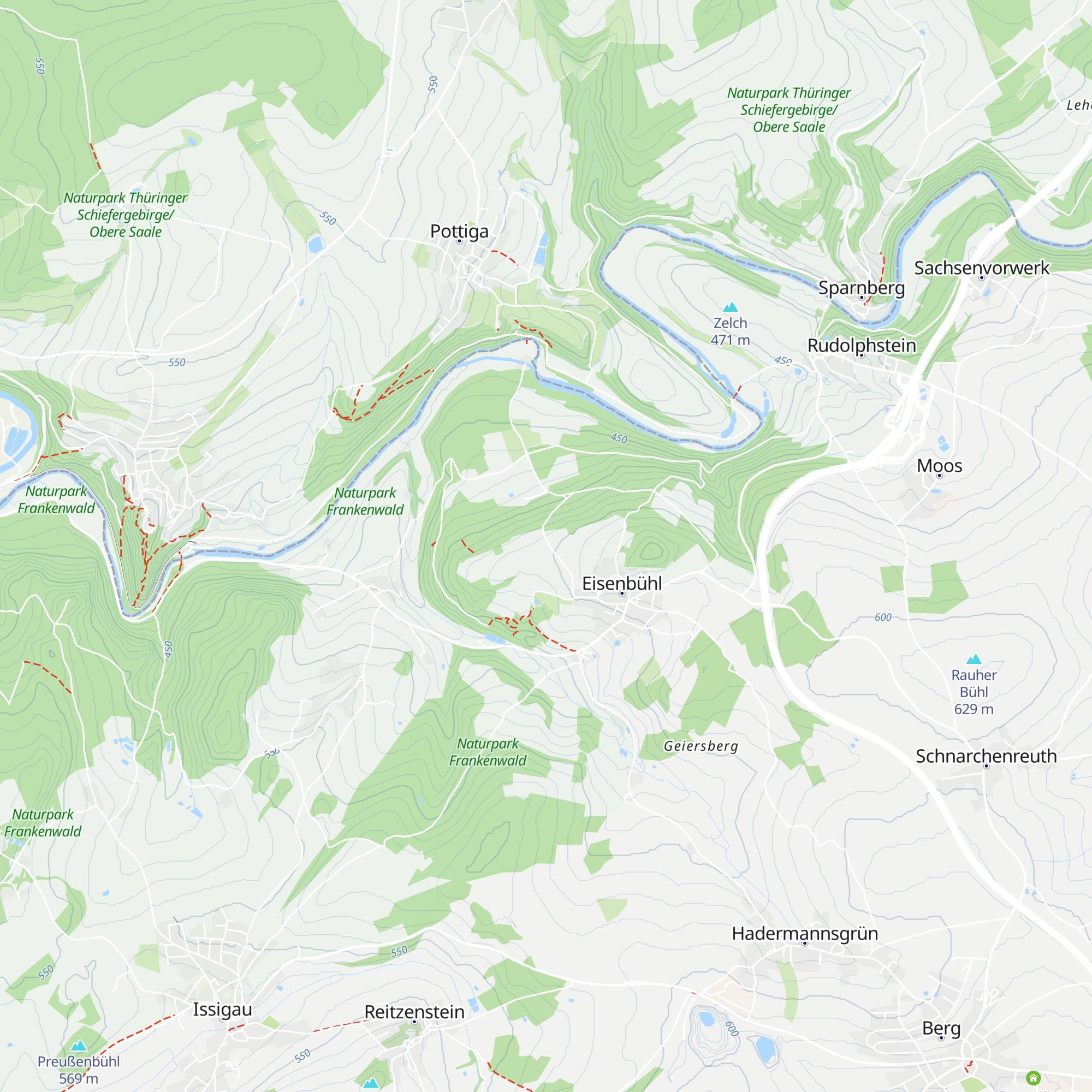 Panzerhütte map