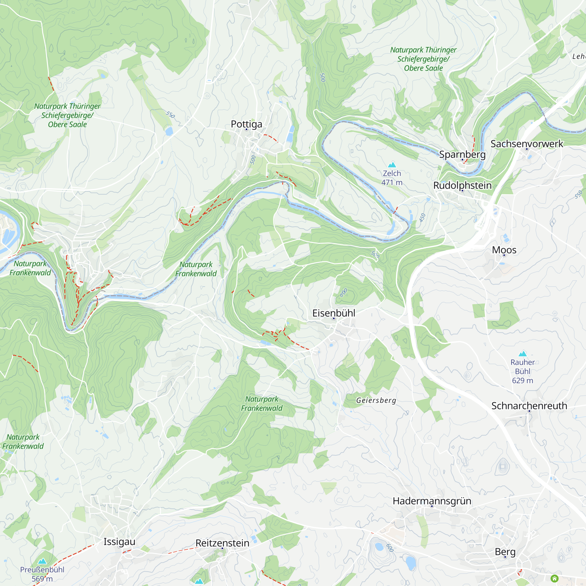 Panzerhütte map