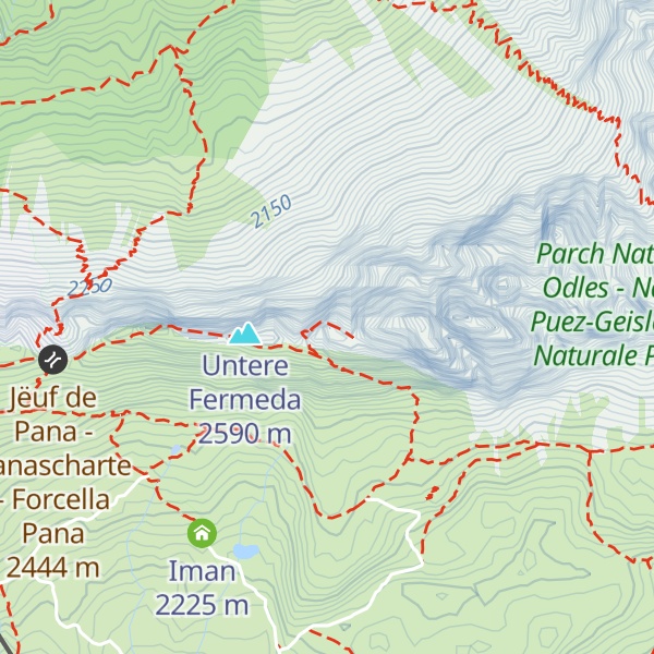 Map of Obere Fermeda