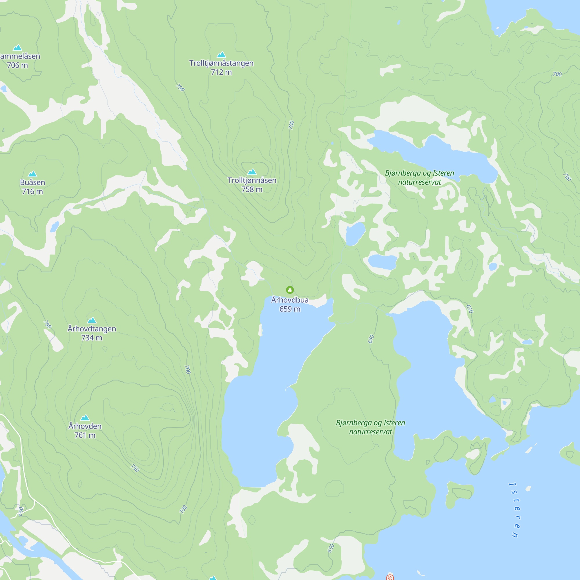 Århovdbua map