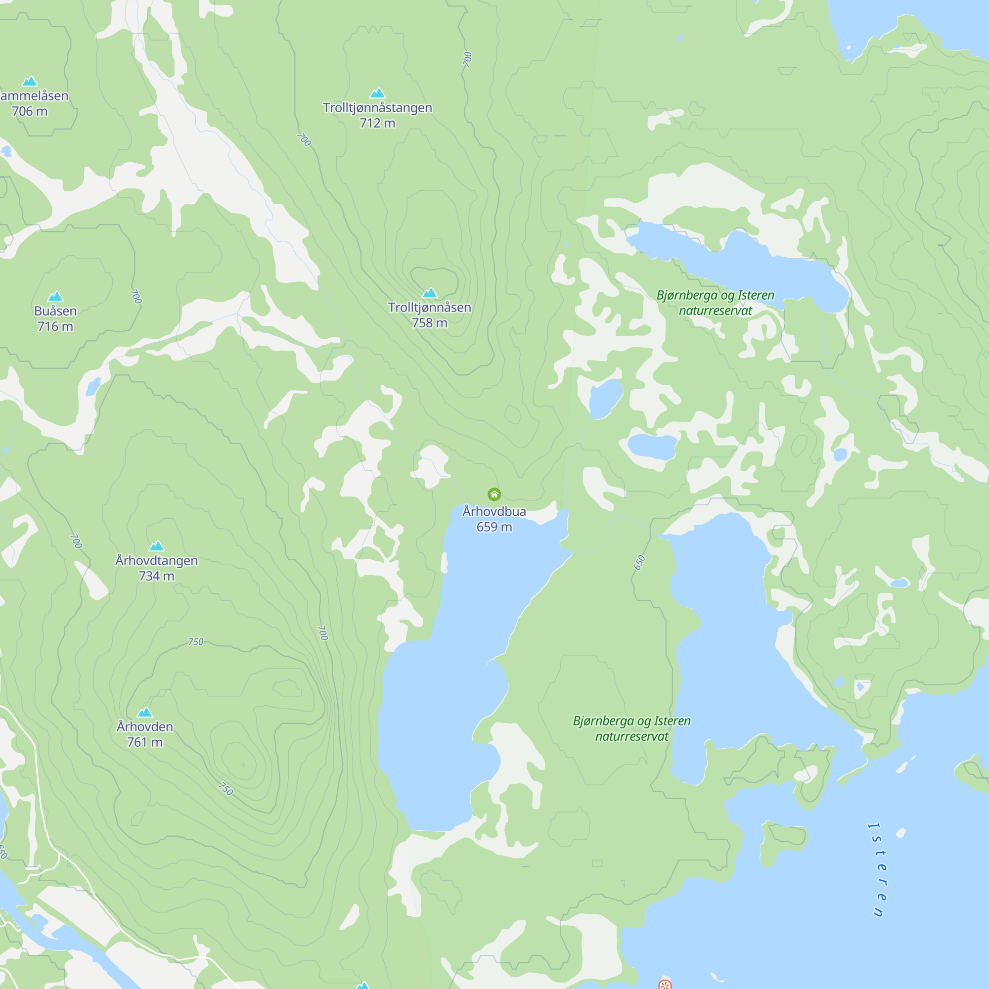Århovdbua map