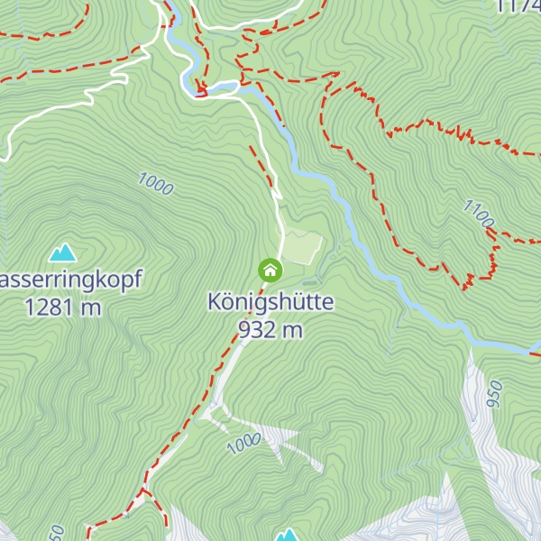 Map of Königshütte