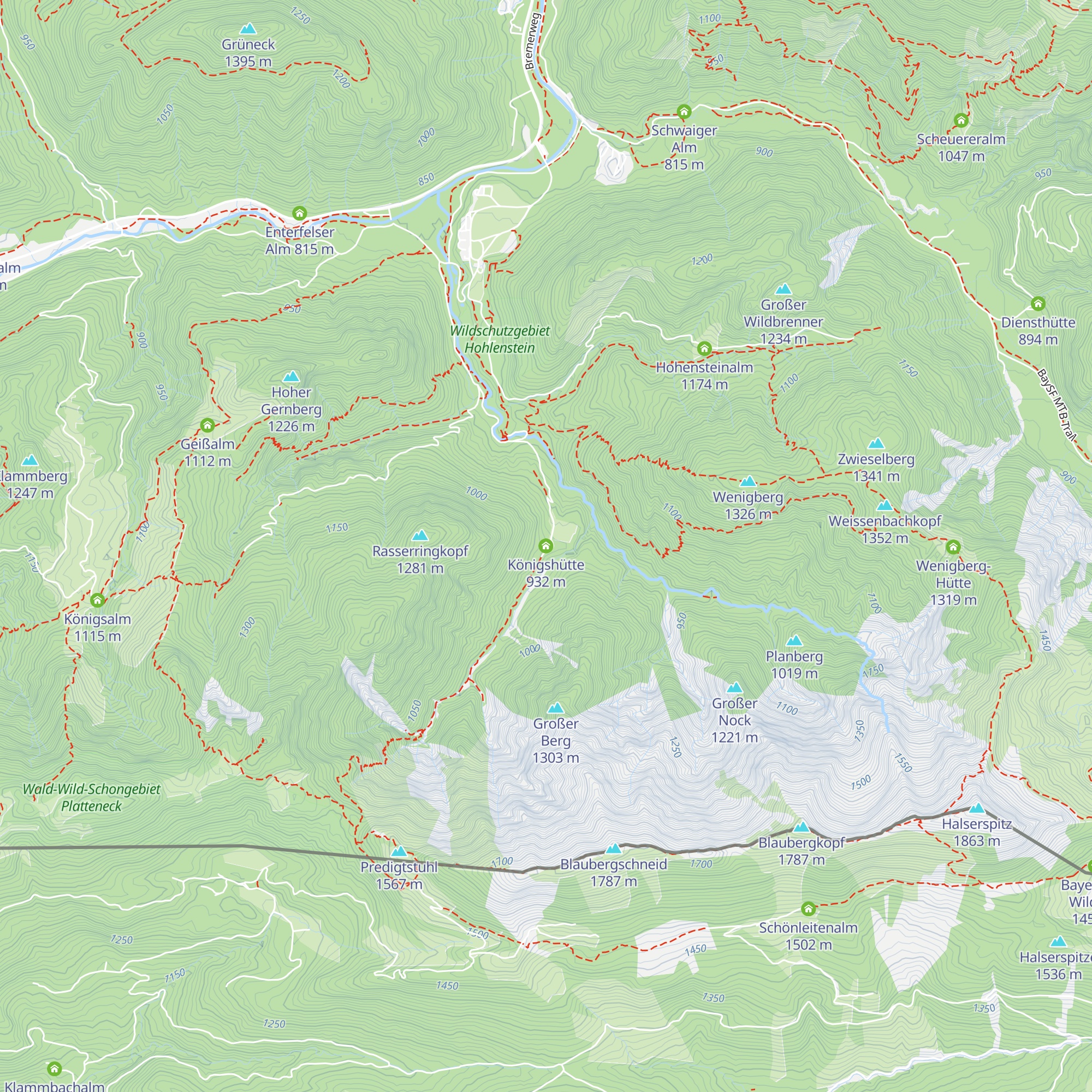 Königshütte map