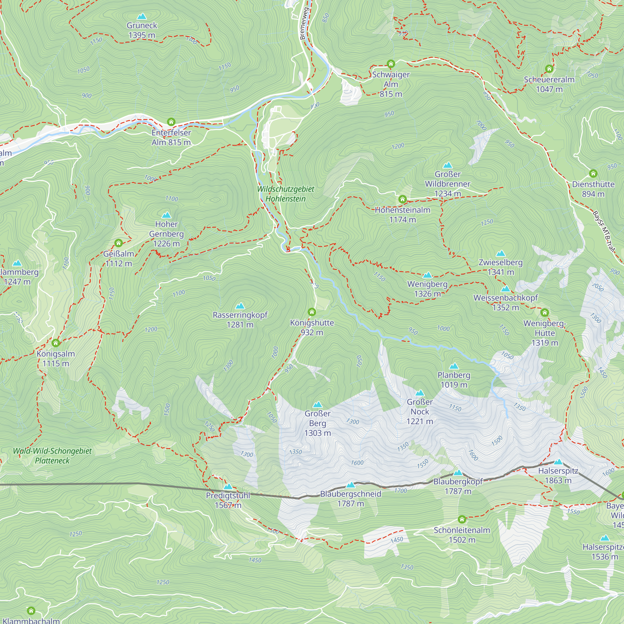 Königshütte map