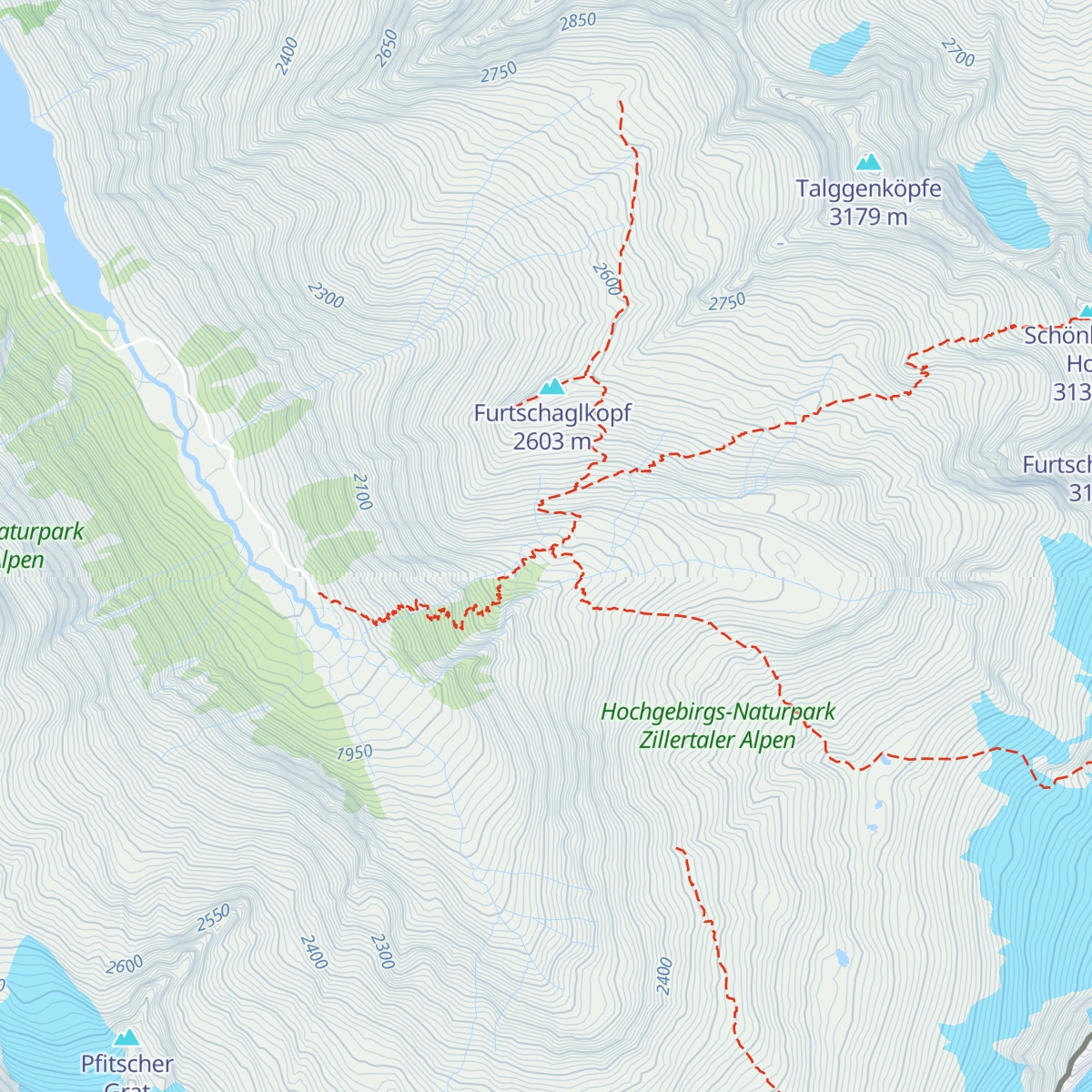 Furtschaglhaus map