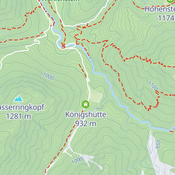 Map of Oberhofer Alm
