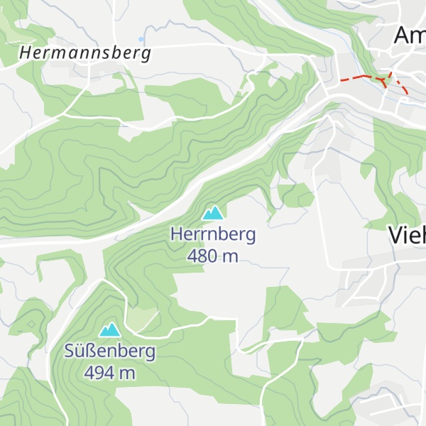Map of Herrnberg