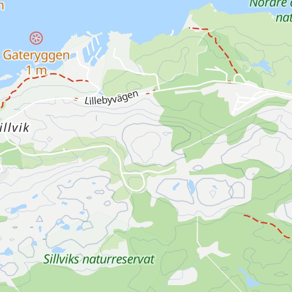 Map of Telegrafberget
