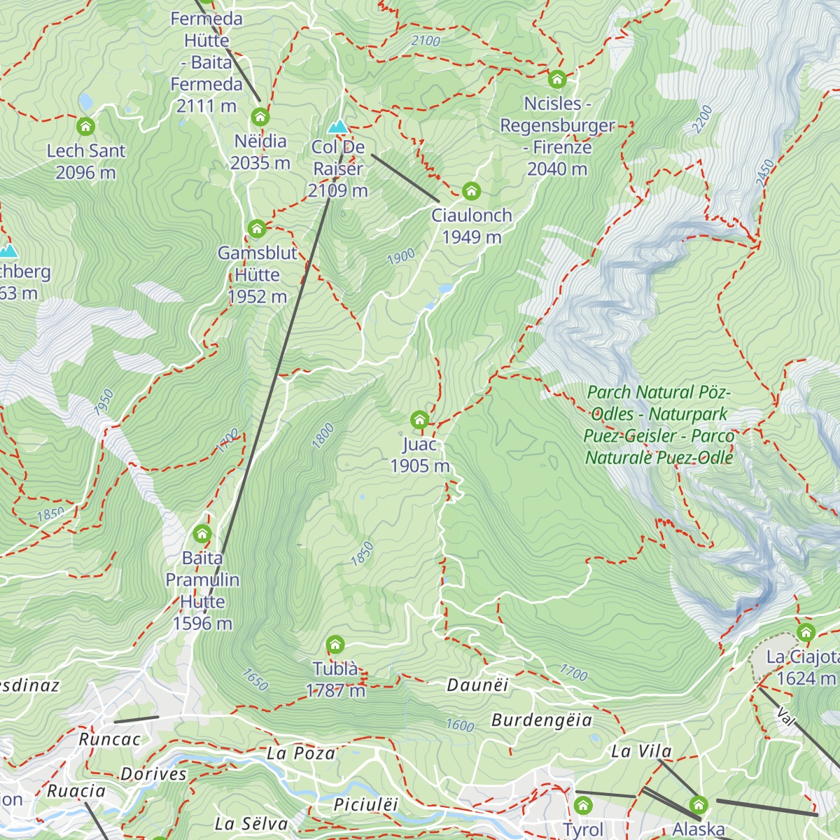 Juac map