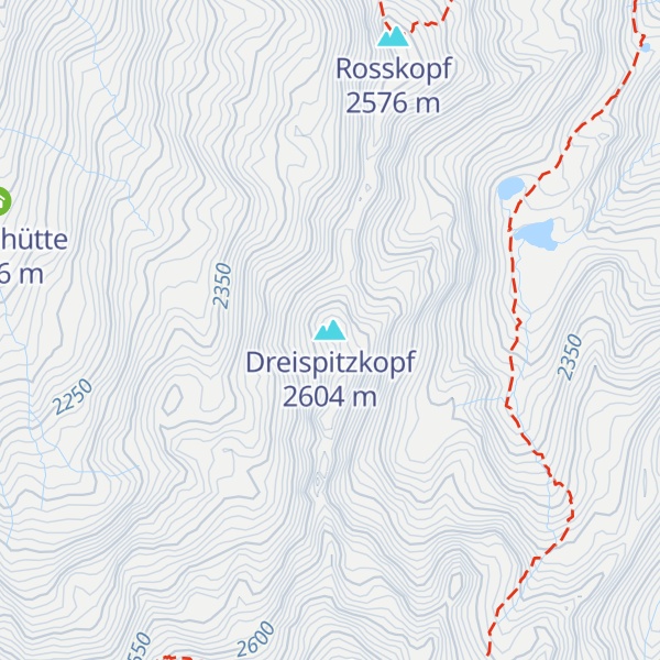 Map of Dreispitzkopf