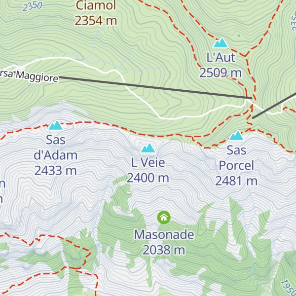 Map of L Veie