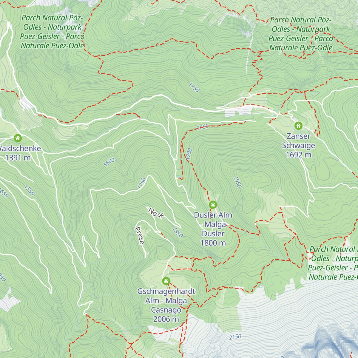 Herrnhütte - C. Cacciatore map