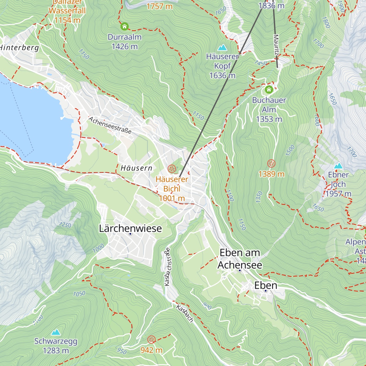 Alpenhotel Edelweiss map