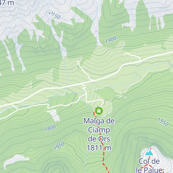 Map of Bar Ristorante Malga Negritella