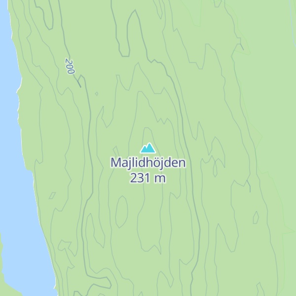 Map of Majlidhöjden