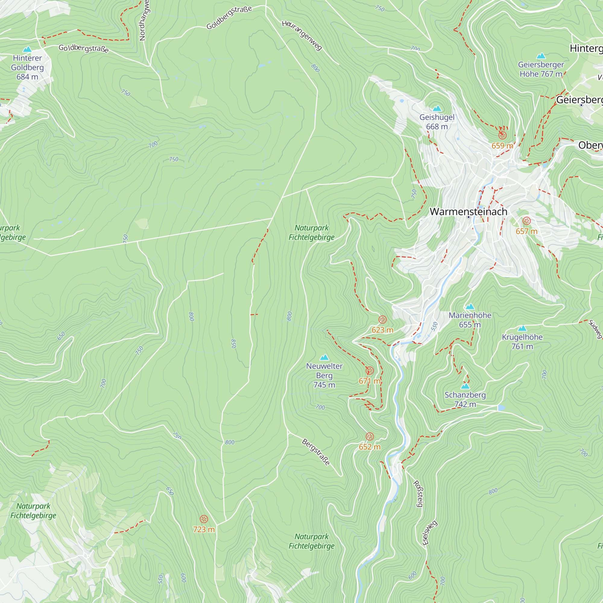 Pfauengestätthütte map