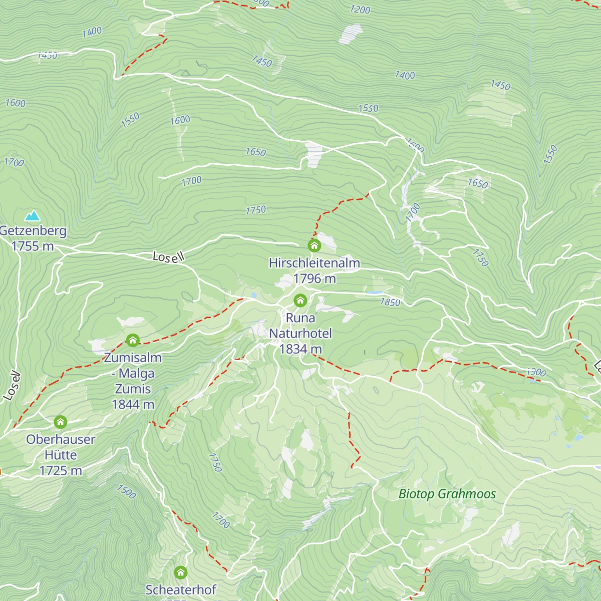Runa Naturhotel map