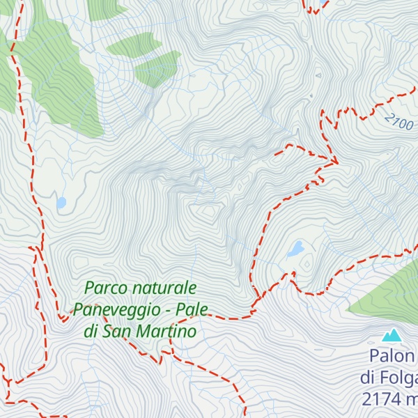 Map of Cima Folga