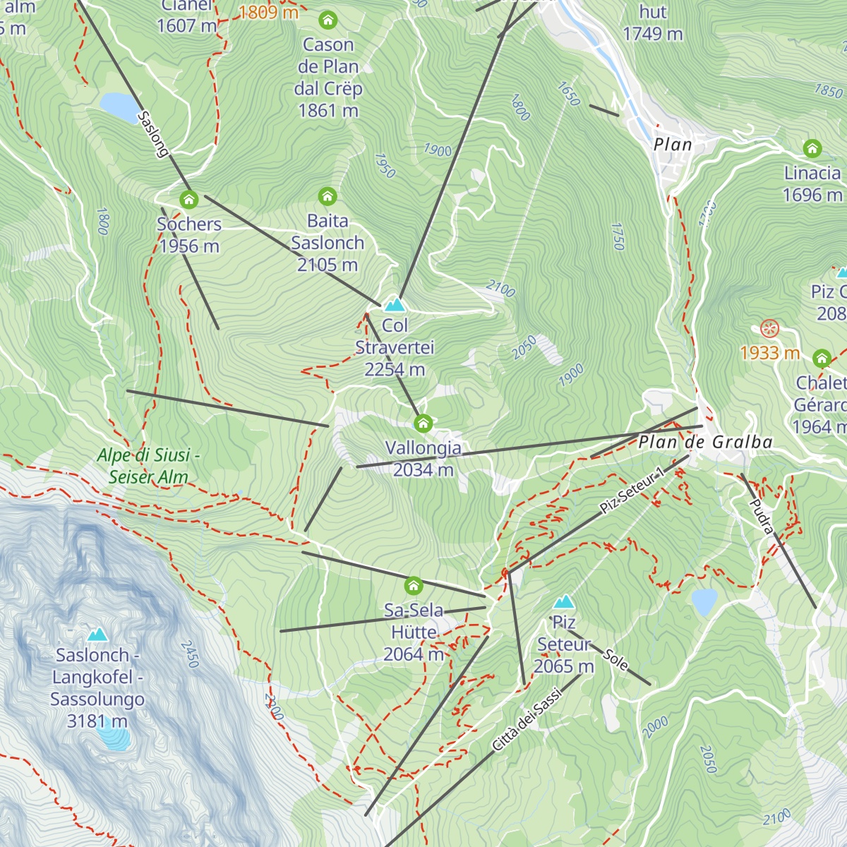 Vallongia map