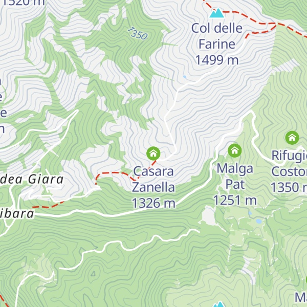 Map of Casara Zanella