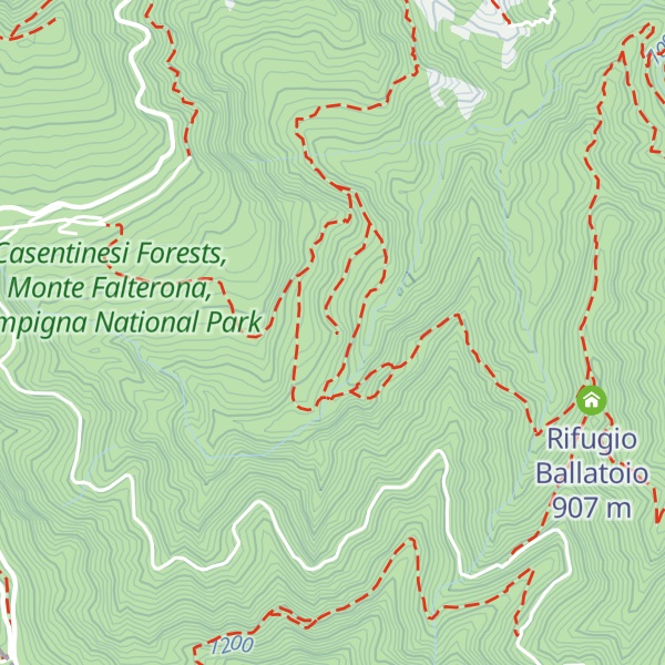 Map of Rifugio di Renzo 1982