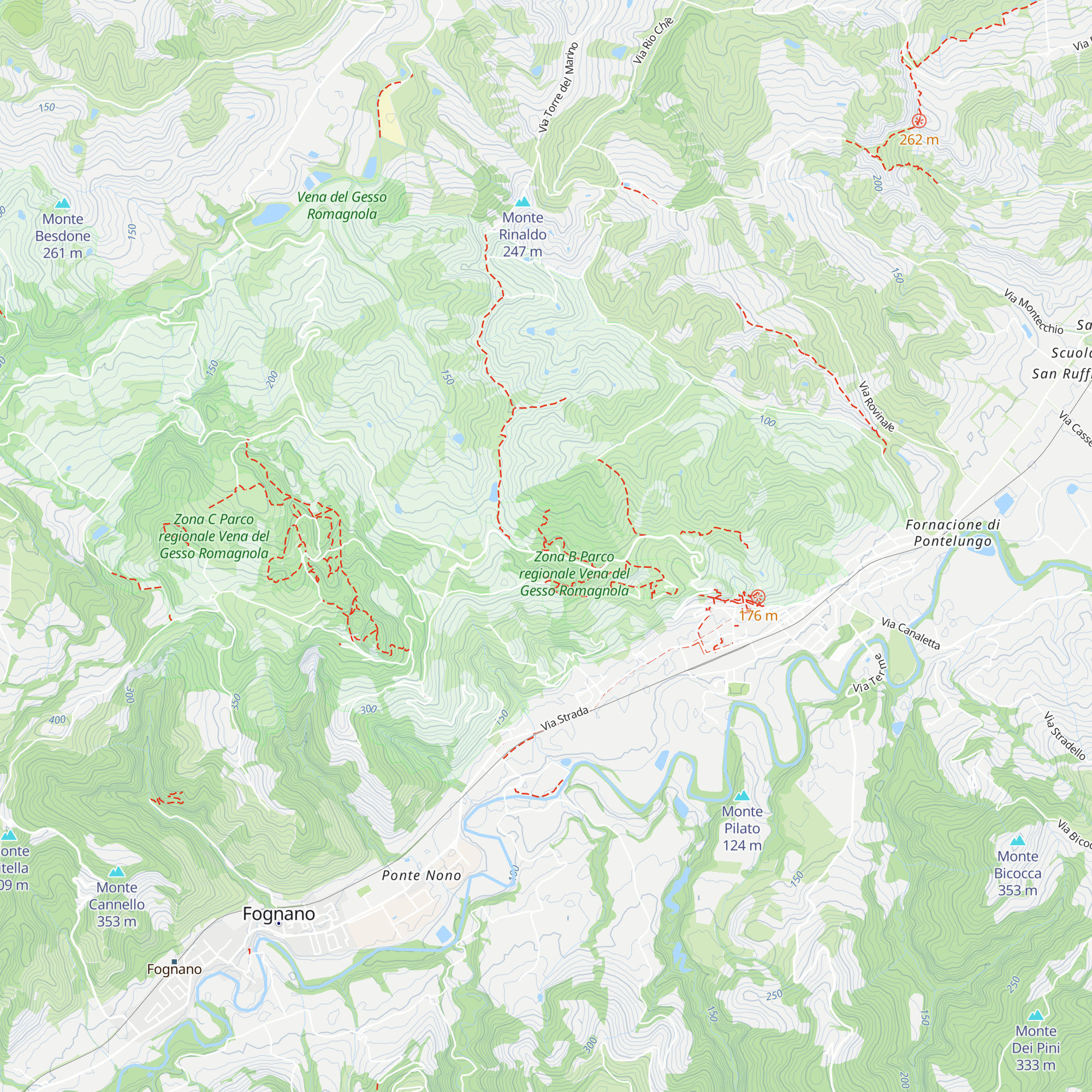 Capanna Speleologica Tanaccia map