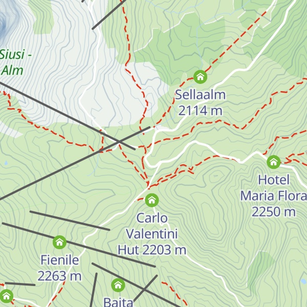 Map of In Sella