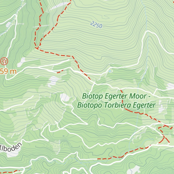 Map of Egarter-Gampen-Alm