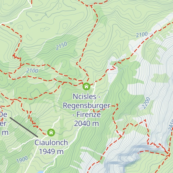 Map of Ncisles - Regensburger - Firenze