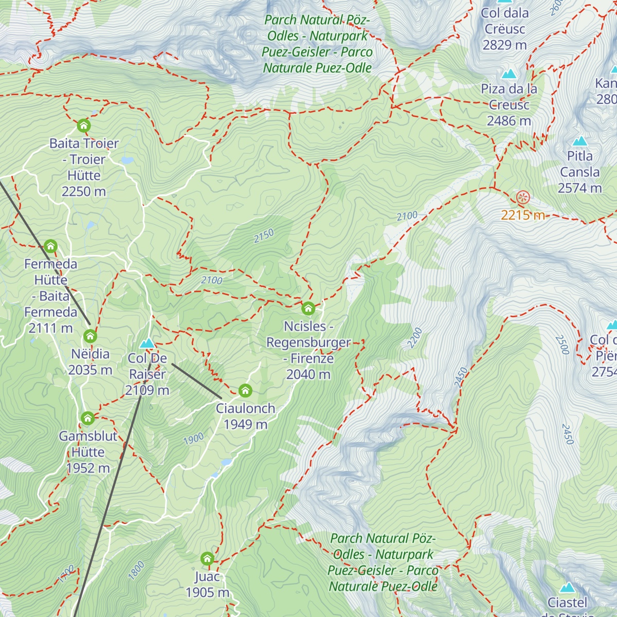 Ncisles - Regensburger - Firenze map