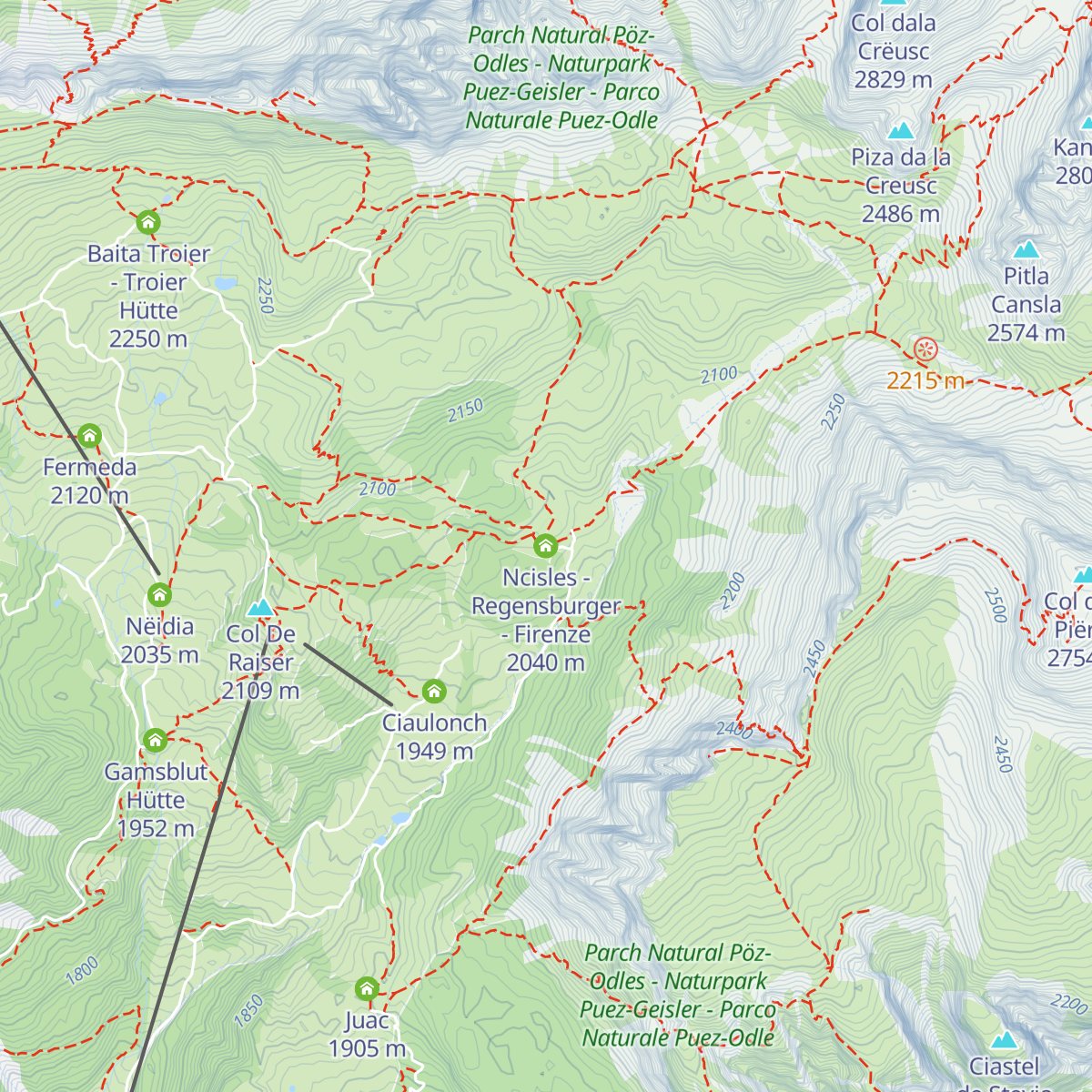Ncisles - Regensburger - Firenze map