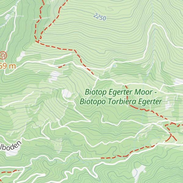 Map of Peitlerknappenhütte