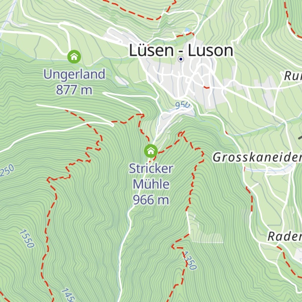 Map of Stricker Mühle
