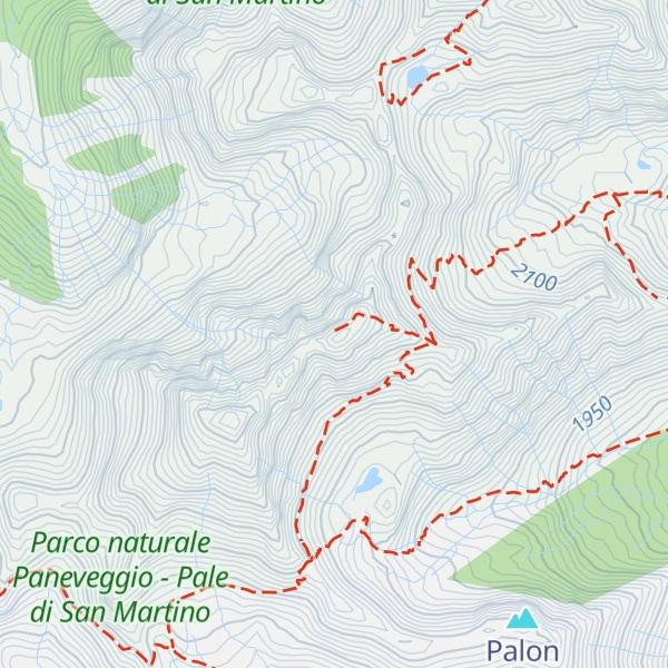 Map of Cima di Grugola