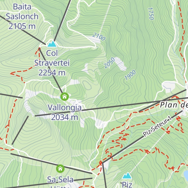Map of Ciadinat hut