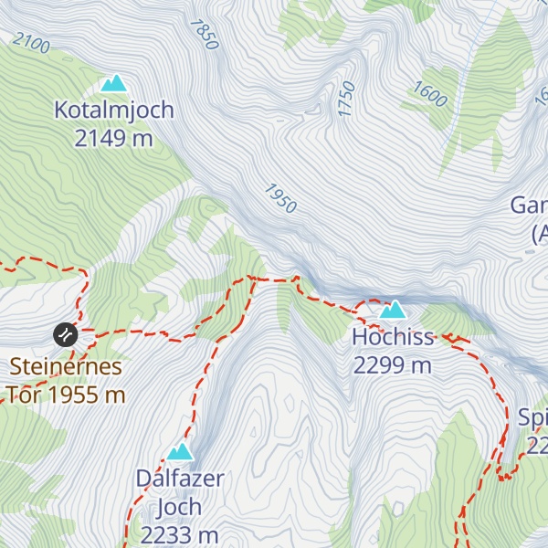 Map of Stuhlböcklkopf
