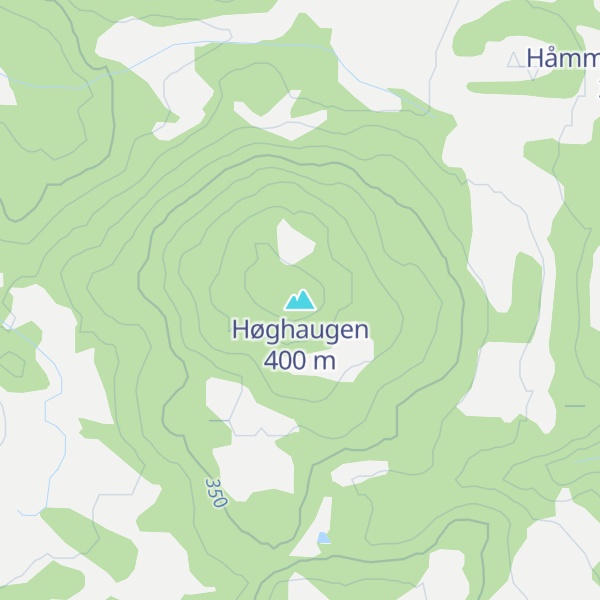 Map of Høghaugen