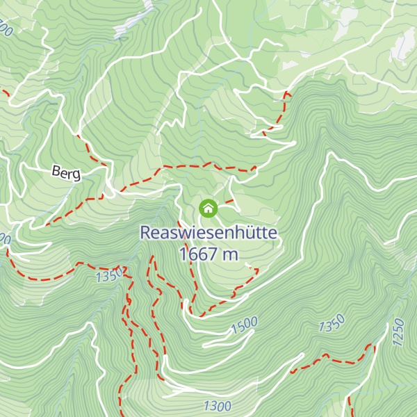 Map of Reaswiesenhütte