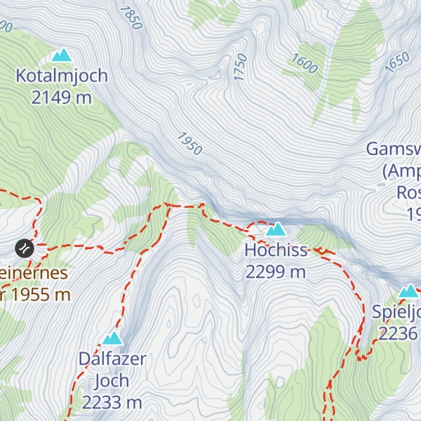 Map of Streichkopf