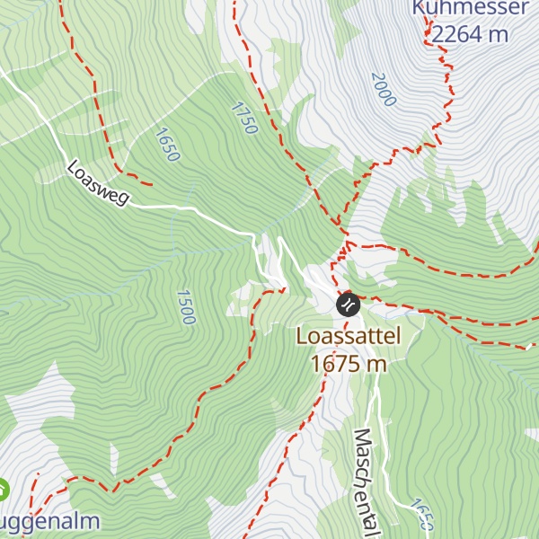 Map of Alpengasthof Loas