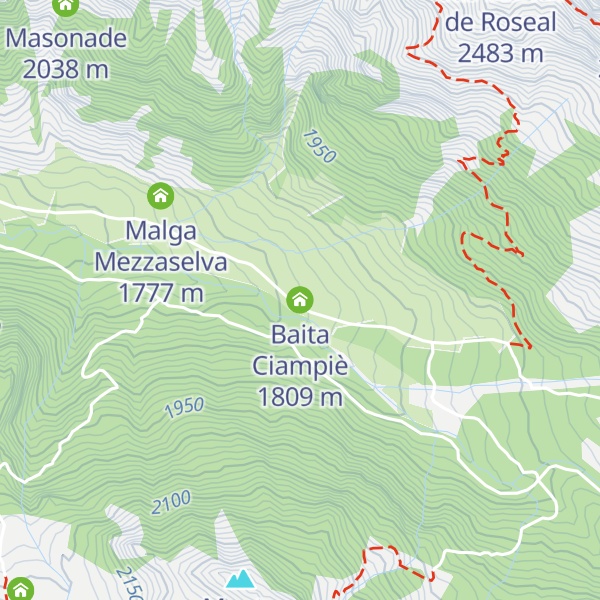 Map of Baita Ciampiè
