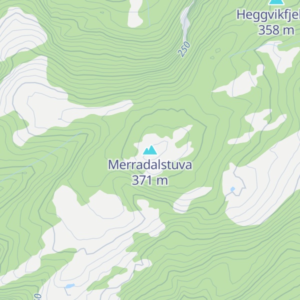 Map of Merradalstuva