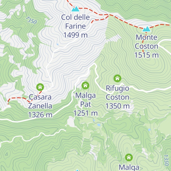 Map of Malga Pat