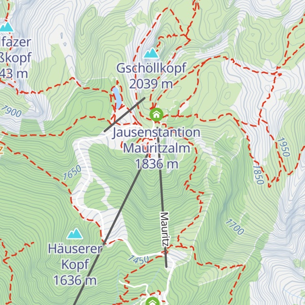 Map of Almstüberl