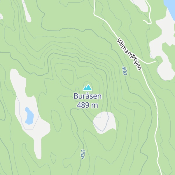 Map of Buråsen